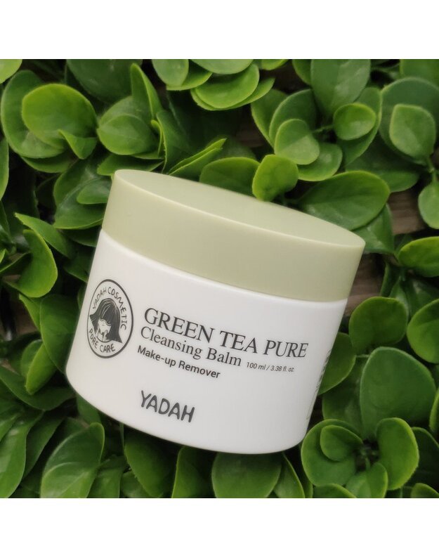 YADAH Green Tea Pure Cleansing Balm valomasis balzamas su žaliąja arbata