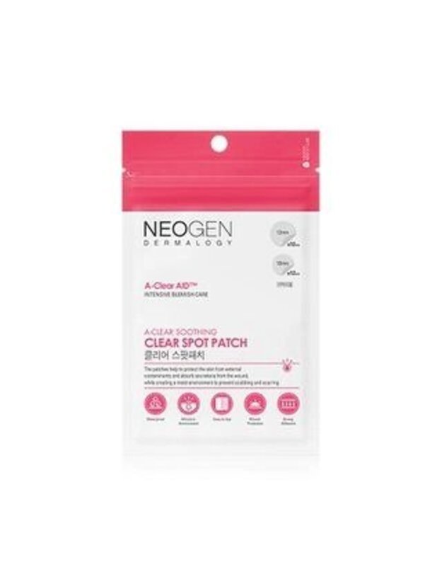 NEOGEN A-Clear Soothing Clear Spot Patch pleistriukai nuo spuogų