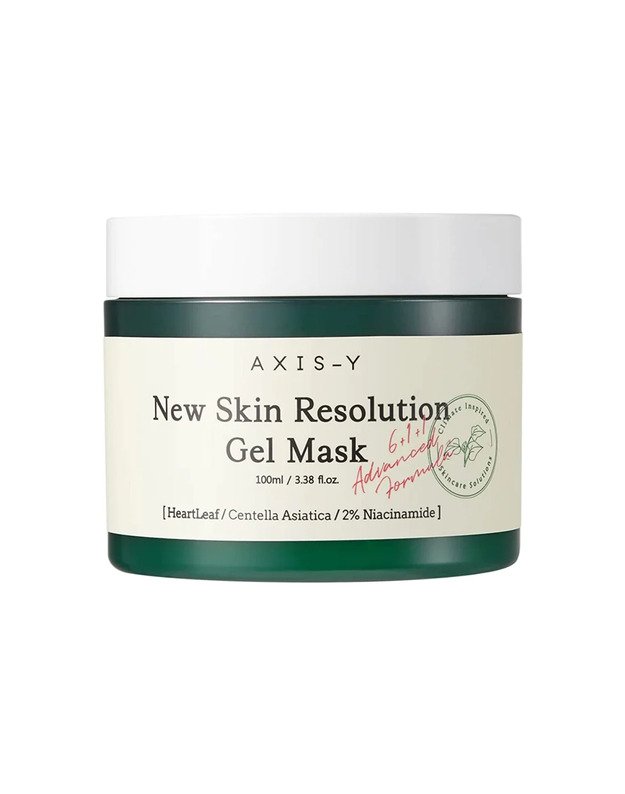 AXIS-Y New Skin Resolution Gel Mask raminanti veido kaukė
