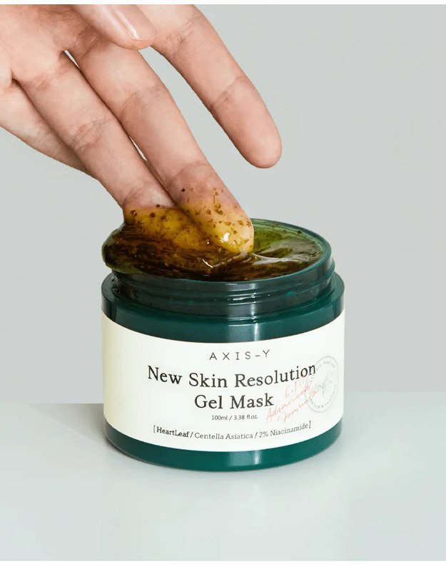 AXIS-Y New Skin Resolution Gel Mask raminanti veido kaukė