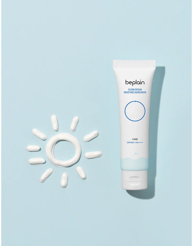 Beplain Clean Ocean Moisture Sunscreen SPF50 apsauginis kremas nuo saulės