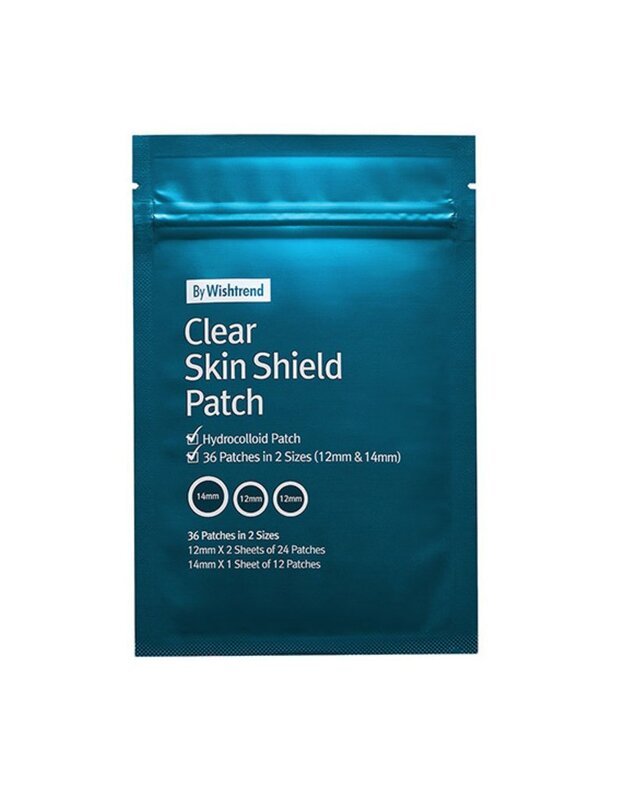 By Wishtrend Clear Skin Shield Patch pleistriukai nuo spuogų