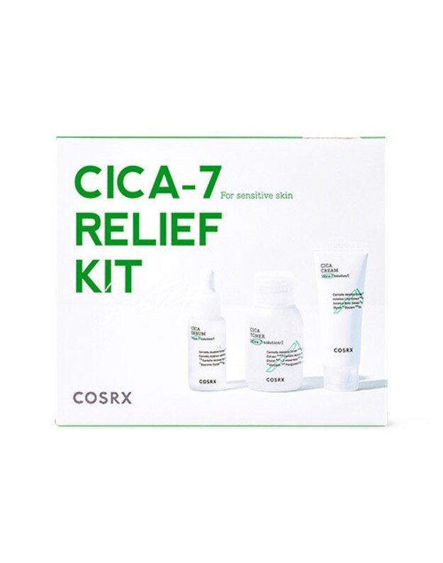 cosrx Cica-7 Relief Kit rinkinys
