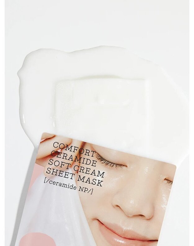 cosrx Comfort Ceramide Soft Cream Sheet Mask lakštinė veido kaukė