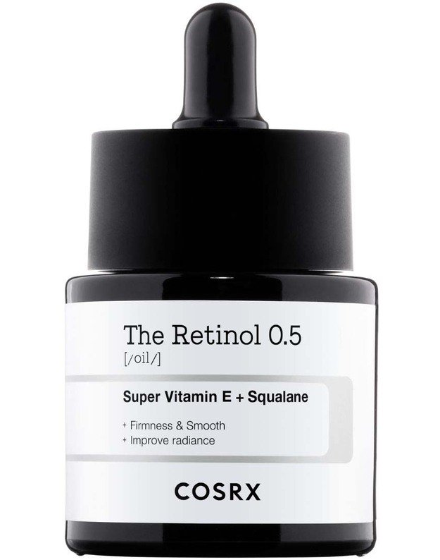 cosrx The Retinol 0.5 Oil retinolio aliejus veidui