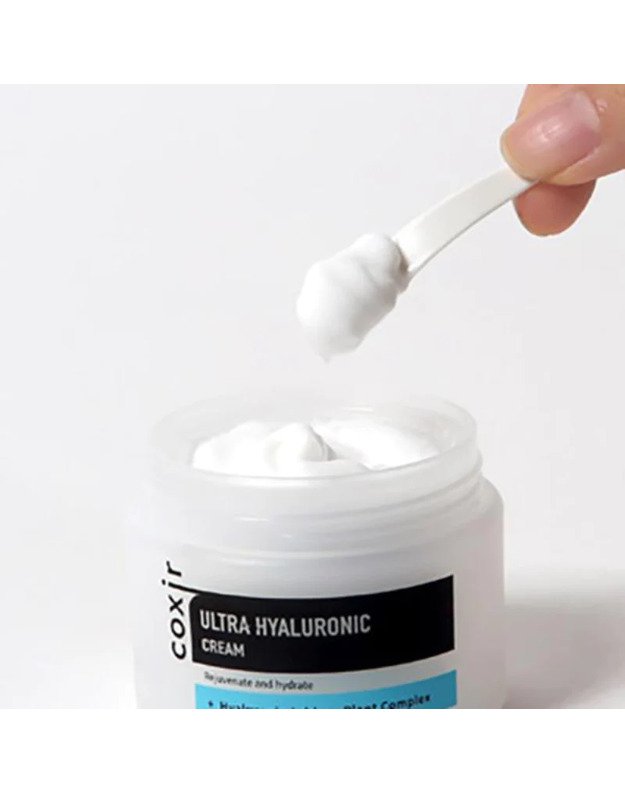 coxir Ultra Hyaluronic Cream intensyviai drėkinantis veido kremas
