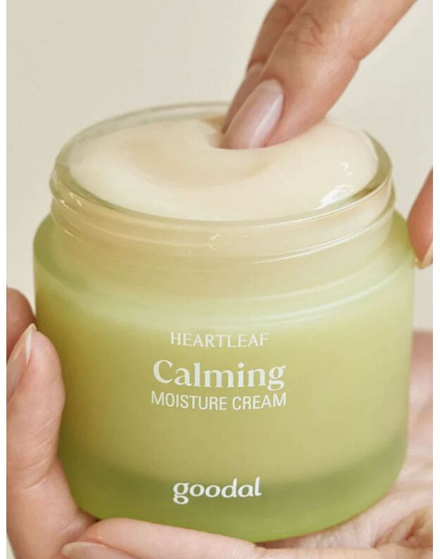 GOODAL Heartleaf Calming Moisture Cream drėkinamasis veido kremas