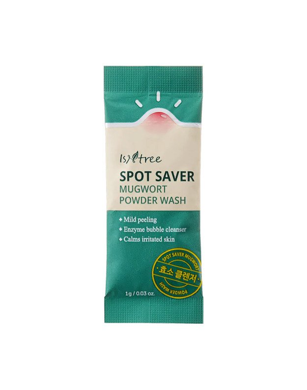  Isntree Spot Saver Mugwort Powder Wash enziminis šveitiklis 1 vnt.