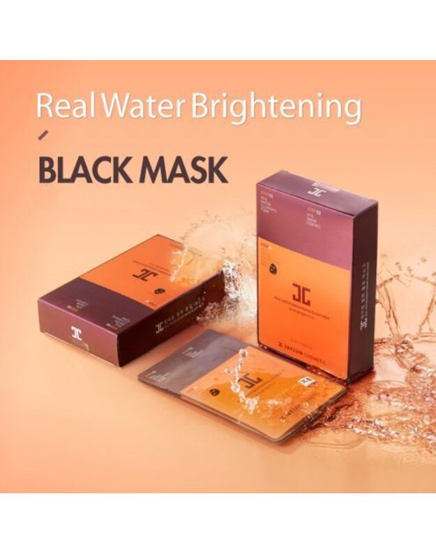 Jayjun Real Water Brightening Black veido kaukė 