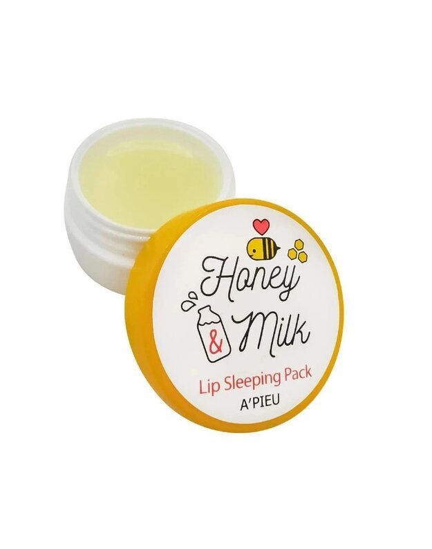 A'pieu Honey & Milk Lip Sleeping Pack lūpų kaukė