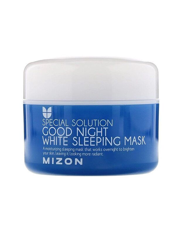 MIZON Good Night White Sleeping Mask šviesinanti naktinė kaukė
