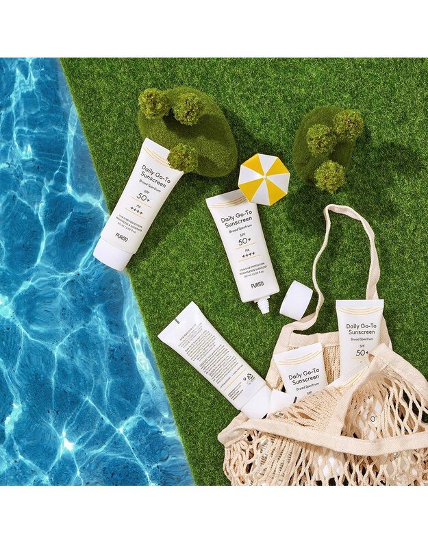 PURITO Daily Go-To Sunscreen SPF50+ PA++++ apsauginis kremas nuo saulės