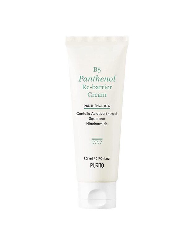 Purito B5 Panthenol Re-barrier Cream drėkinantis veido kremas