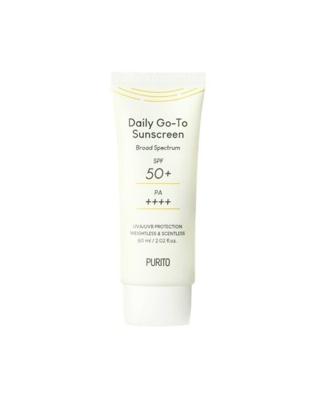 PURITO Daily Go-To Sunscreen SPF50+ PA++++ apsauginis kremas nuo saulės