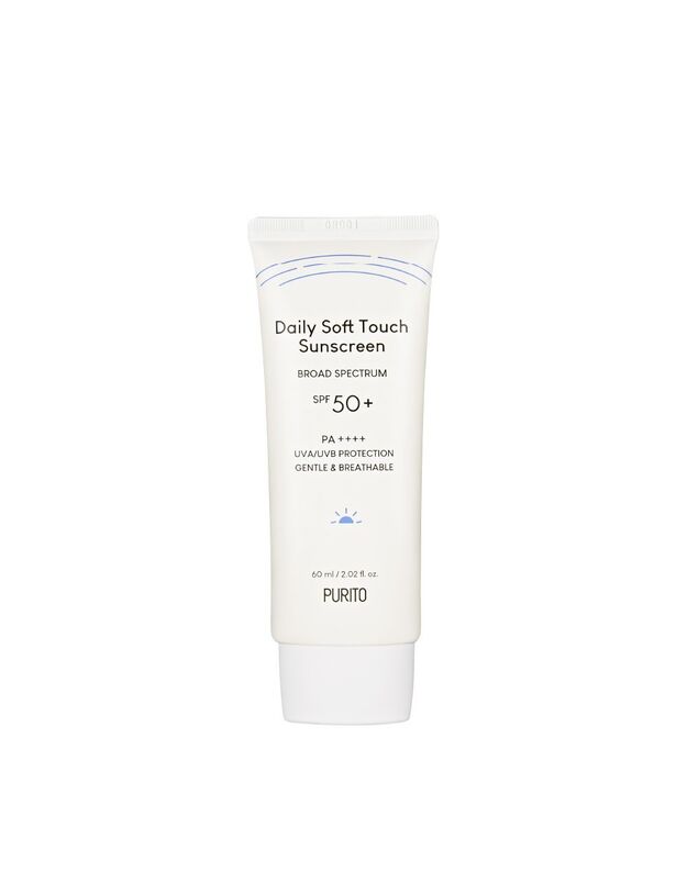 PURITO Daily Soft Touch Sunscreen SPF50 apsauga nuo saulės
