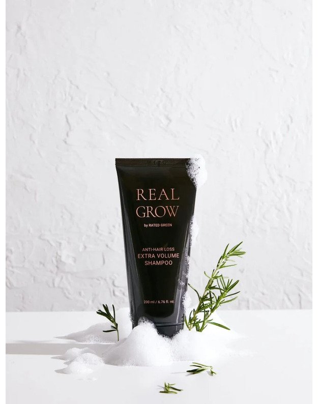 Rated Green Real Grow apimties suteikiantis šampūnas